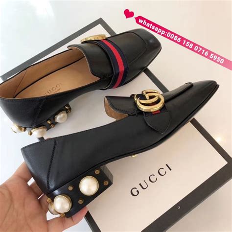 gucci pearl loafers replica|gucci loafers similar.